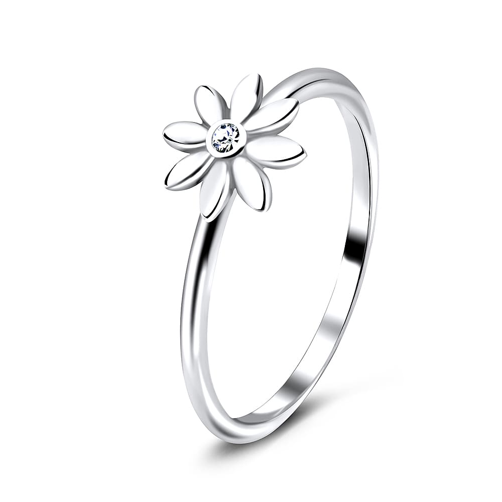 טבעת פרח עדין